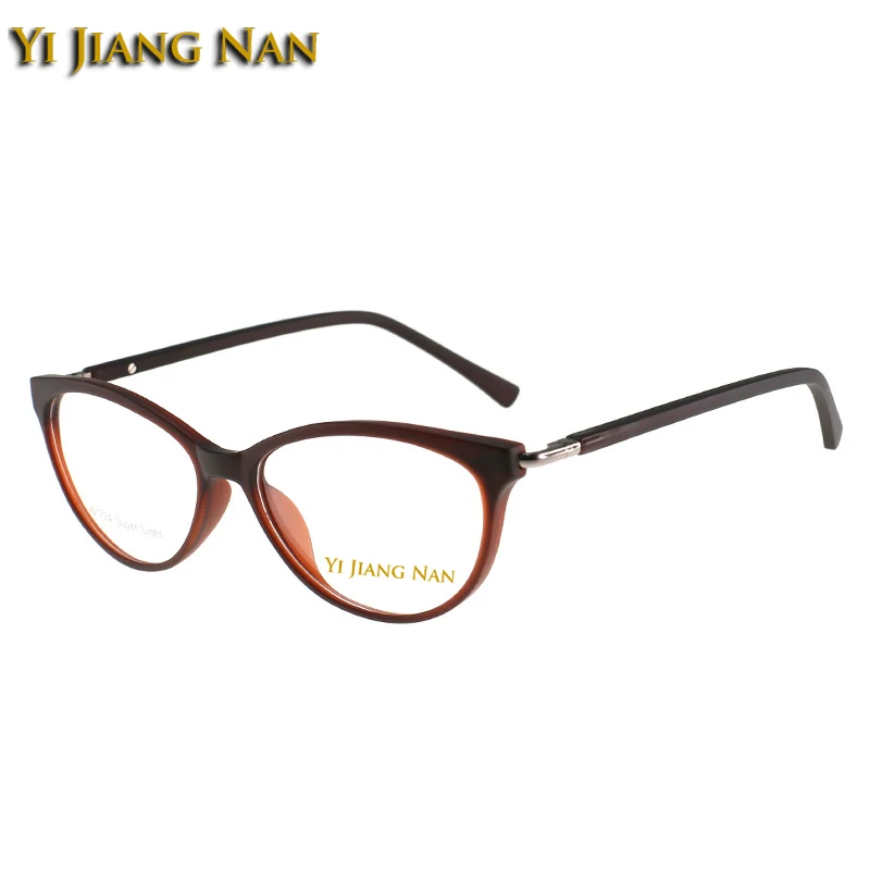 Optische Nan Matte Licht Vollrand Frauen Rezept Rahmen Gläser Red Ultra Brillen Katze Auge Jiang Marke 90 wine purpurrot Yi tortoise Tr Black 57azaq