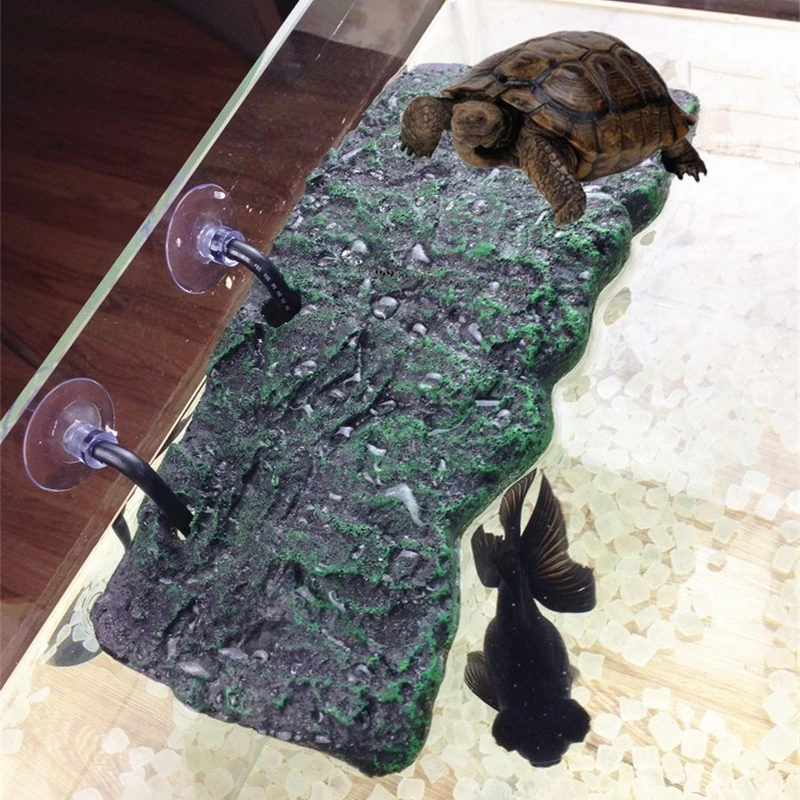 

Turtle Platform Toy Floating Island PU Foam Aquarium Float Decoration Bask Crawler Sun Roof Terrace Climb Brazilian Tortoise