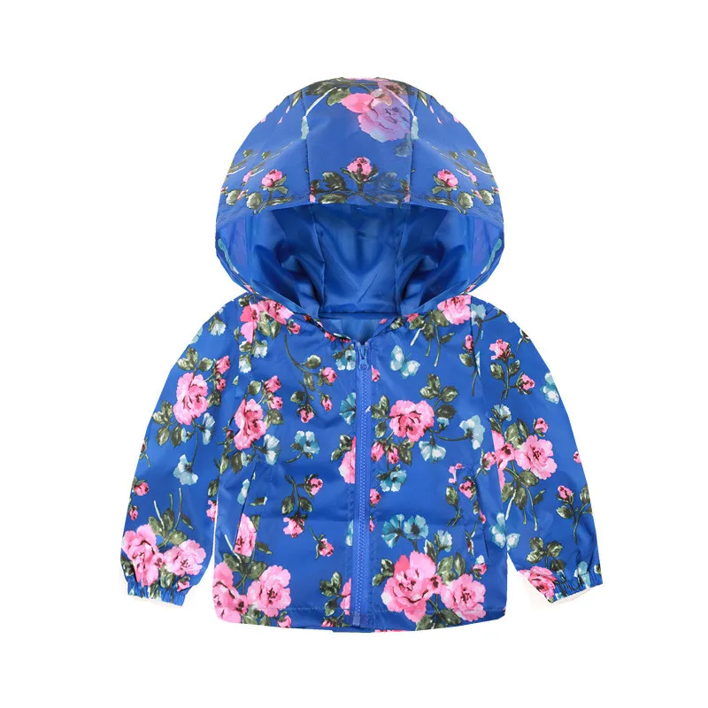 

2018 Fashion Girls Children Clothes Boys Jackets Kids Hooded Windbreaker Toddler Baby Coats Infant Waterproof Hoodies Girls Coat