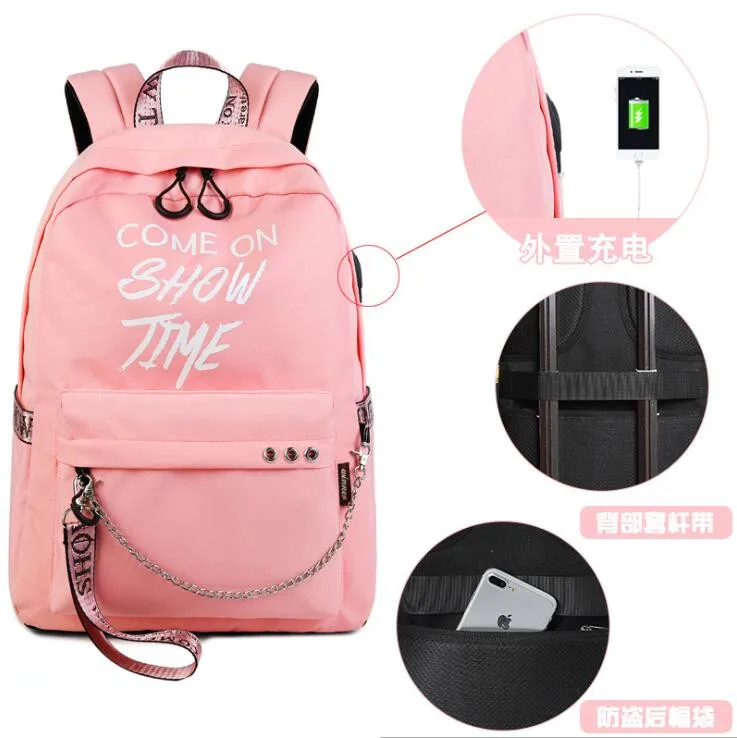 2018 новый школьный рюкзак для девочек подростков Mochila Feminina женские светящиеся