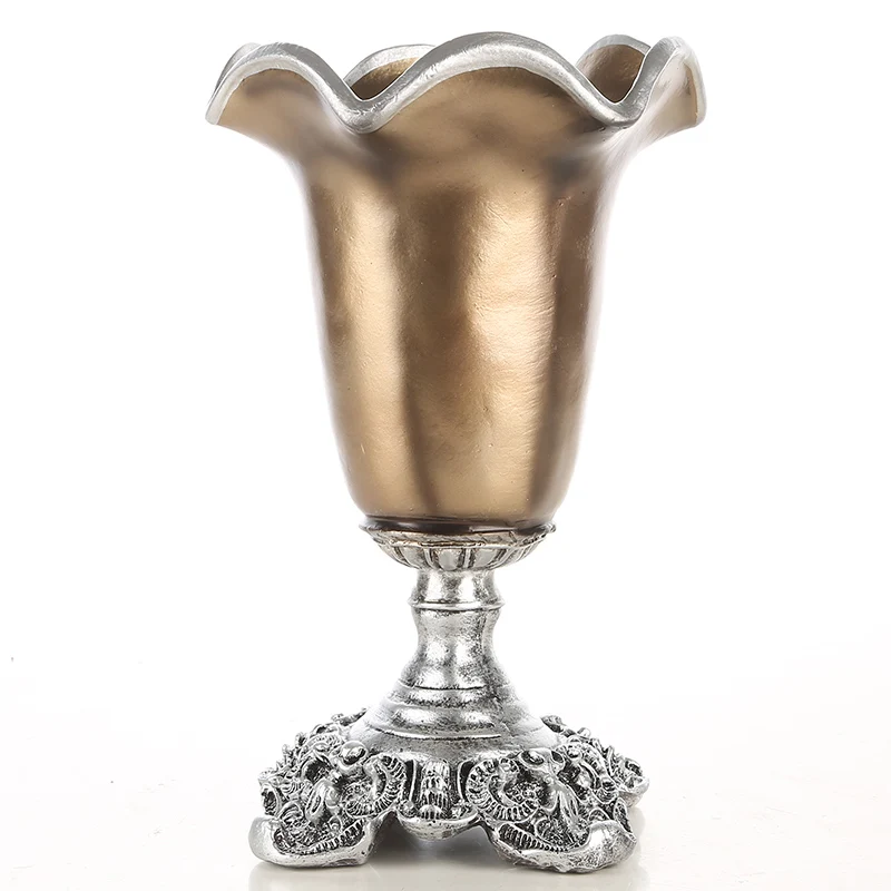 Best Selling Resin Artware European Style Resin Vase Artware Home