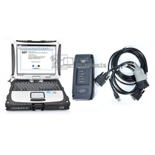 Pour adaptateur de Communication ET III comm 3 outil de diagnostic avec interface de diagnostic ET3 + logiciel catsis + logiciel Flash + ordinateur portable t420