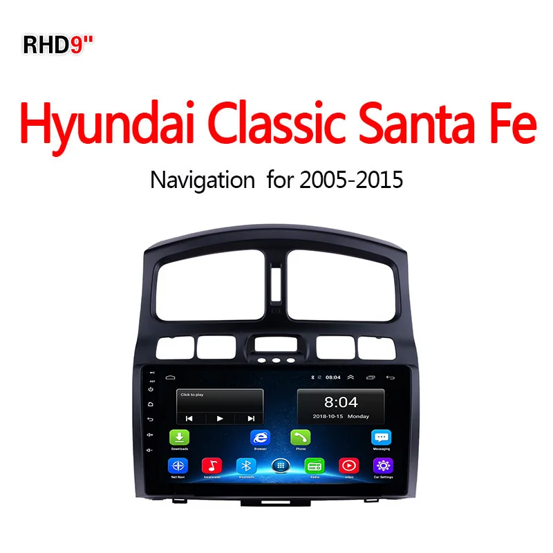 

Lionet GPS Navigation for Car Hyundai Classic Santa Fe 2005-2015 9Inch RH2017X