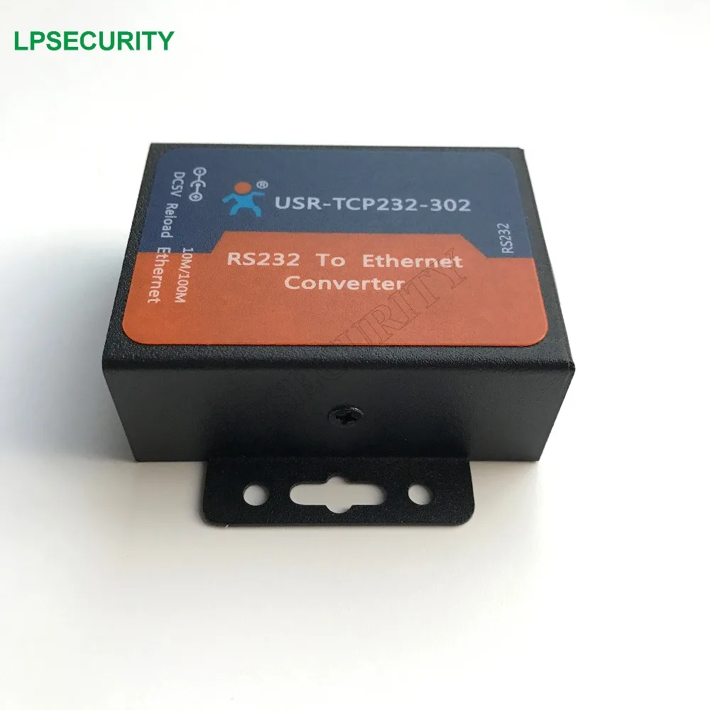 Недорогой seria USR-TCP232-302 Trasmissione Ethernet Seriale RS232 a TCP/IP/LAN конвертер, поддержка функции DNS