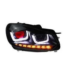 

Rear Headlights Side Turn Signal Luces Para Auto Drl Automovil Styling Daytime Running Lamp Car Led Lights For Volkswagen Golf 6
