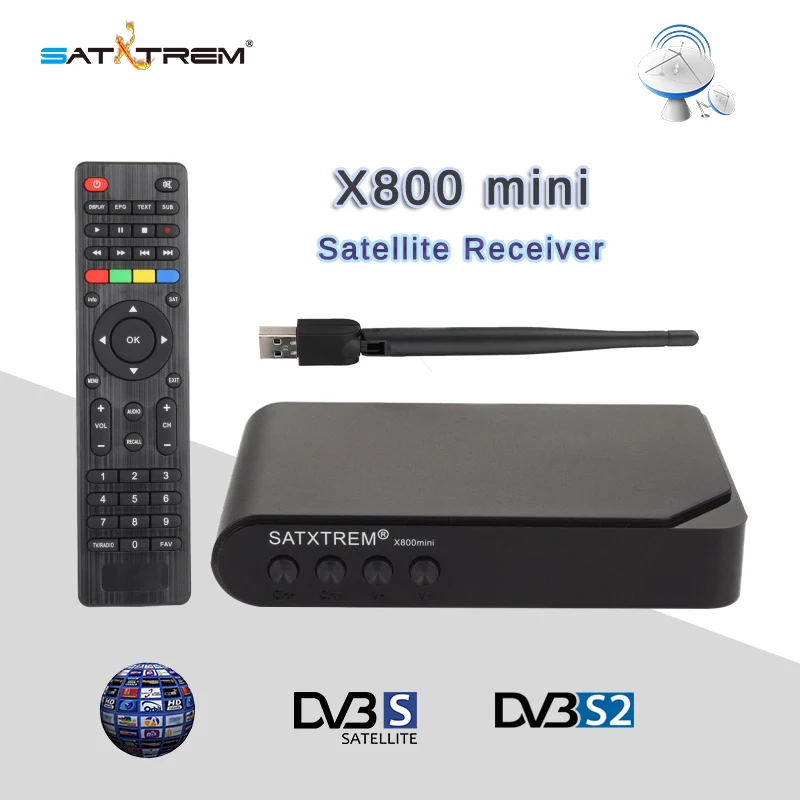 

Newest Satellite Receptor X800 mini for Spain support cccam satlink DVB-S DVB-S2 digital TV box satellite receiver for Portugal