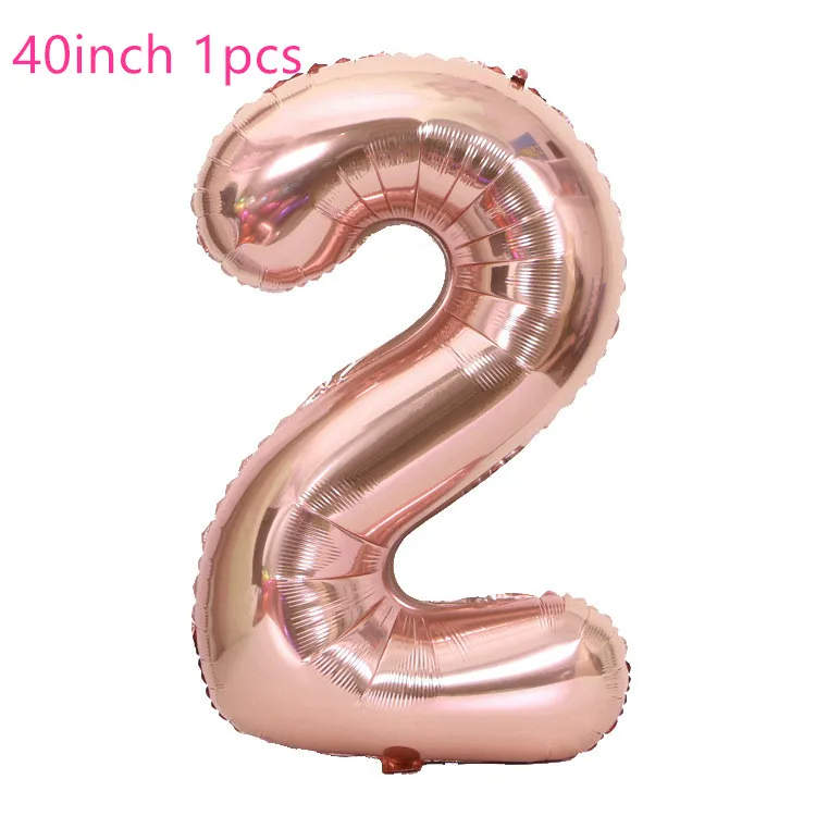 Звезда розового золота сердце фольги Воздушные шары воздушный шарик для свадьбы гелий шарик для дня рождения вечерние украшения Дети балон - Цвет: 2 1pcs