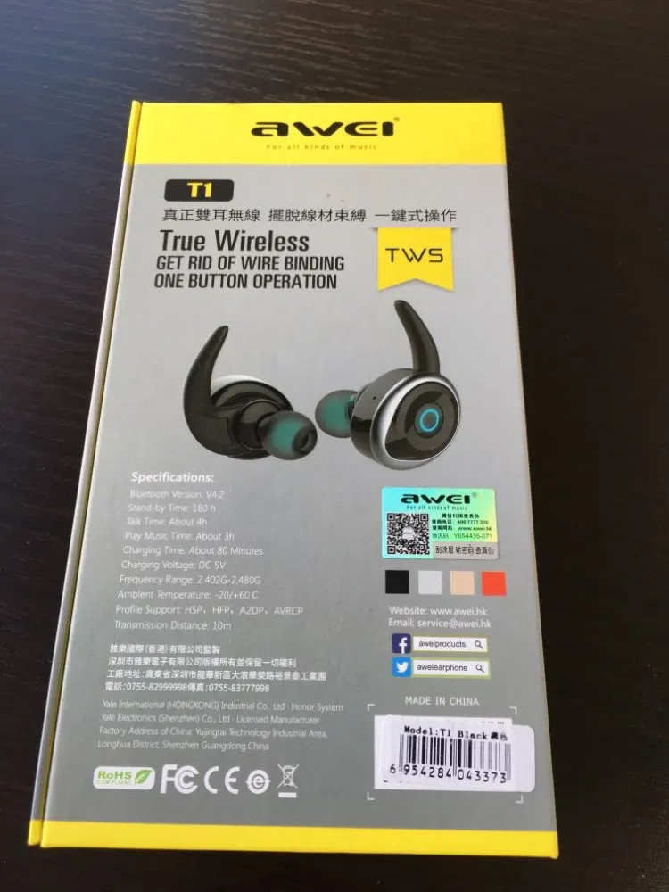 awei t1 отзывы