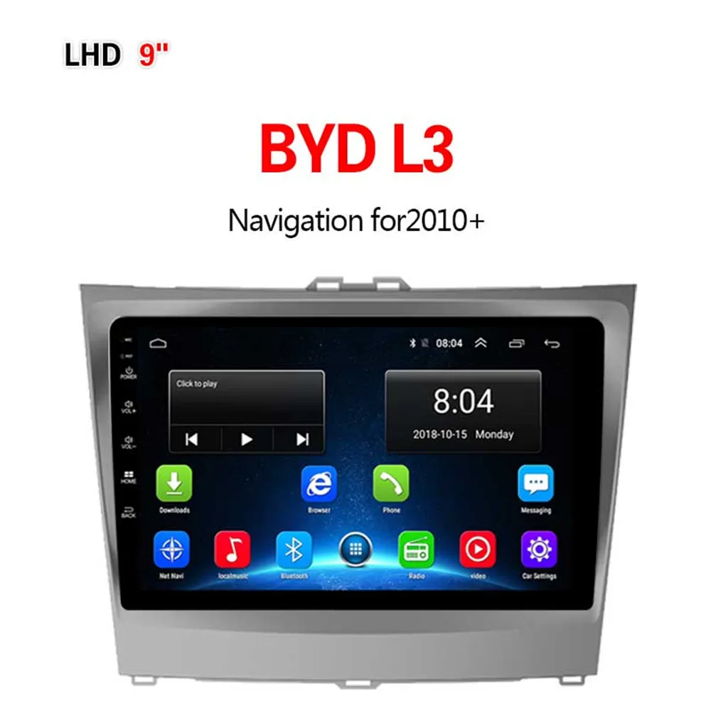 

Lionet GPS Navigation for Car BYD L3 2010+ 9Inch LB2002X
