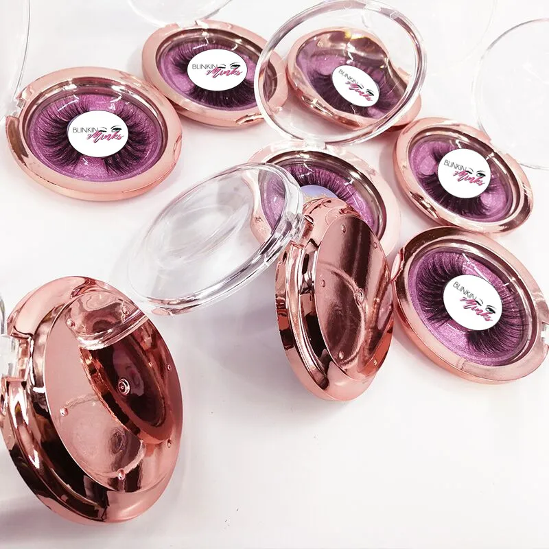 Цена Оптовая продажа, 50 пар прозрачных накладных ресниц с 18 видов стилей логотипом, 3D норковые ресницы ручной работы