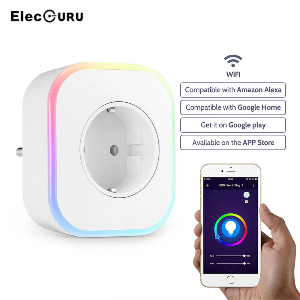Wireless Smart Plug WiFi Socket Power Socket For Amazon Alexa//Google Home// IFTTT