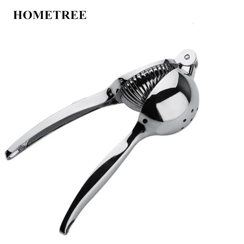 

HOMETREE Stainless Steel Manual Lemon Squeezer Juicer Fruit Orange Citrus Lime Lemon Clip Vegetables Kitchen Accessories H245