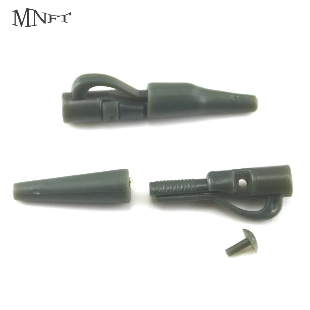 MNFT 20 Set Tail Rubber Tubes with Pins Safety Lead Clips Quick Change