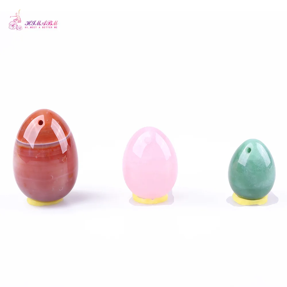 HIMABM 1 set jade egg for kegel exercise chakra massage pelvic floor muscles vaginal exercise yoni ben wa ball C HIMABM 1 set jade egg for kegel exercise chakra massage pelvic floor muscles vaginal exercise yoni ben wa ball C