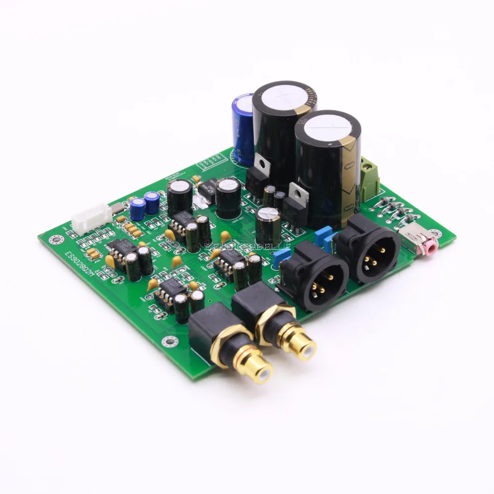 New ES9028Q2M I2S Input Decoders ES9028Q2M DAC Balance XLR Output Finished Board