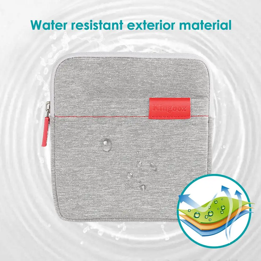 External USB DVD Blu-ray Hard Drive Protective Storage Carrying Sleeve Case Pouch Bag Waterproof for Samsung/External DVD Drives