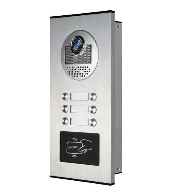 Yobang безопасности 2 до 12 единиц двери Камера внутренней безопасности Системы видео домофона с сенсорным ключ монитор наблюдения