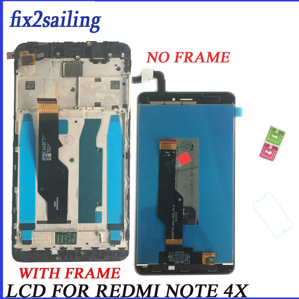 

Super Lcd For Xiaomi Redmi Note 4X LCD Display Snapdragon 625 Touch Screen Digitizer Assembly For Redmi Note 4 Global Version