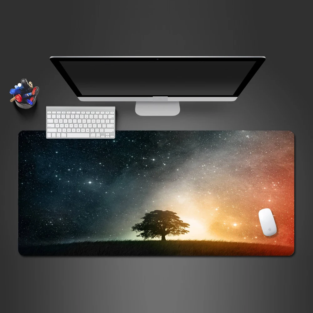 

Mouse Pad Under The Sky Of The Tree High Quality Professional Advanced Skid-resistant Game Player Desk Mat To Gamer Mousepad
