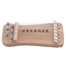 Yibuy, 6 струн, твердая древесина, традиционный китайский Guzheng, фотография пальца Yibuy, 6 струн, твердая древесина, традиционный китайский Guzheng, фотография пальца