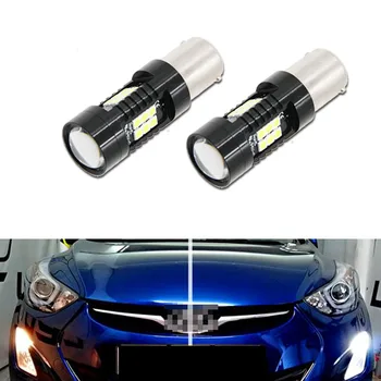 

2Pcs Car LED Fog Light 1156 BA15S White For Hyundai Elantra 5th. Gen. FL (2014)