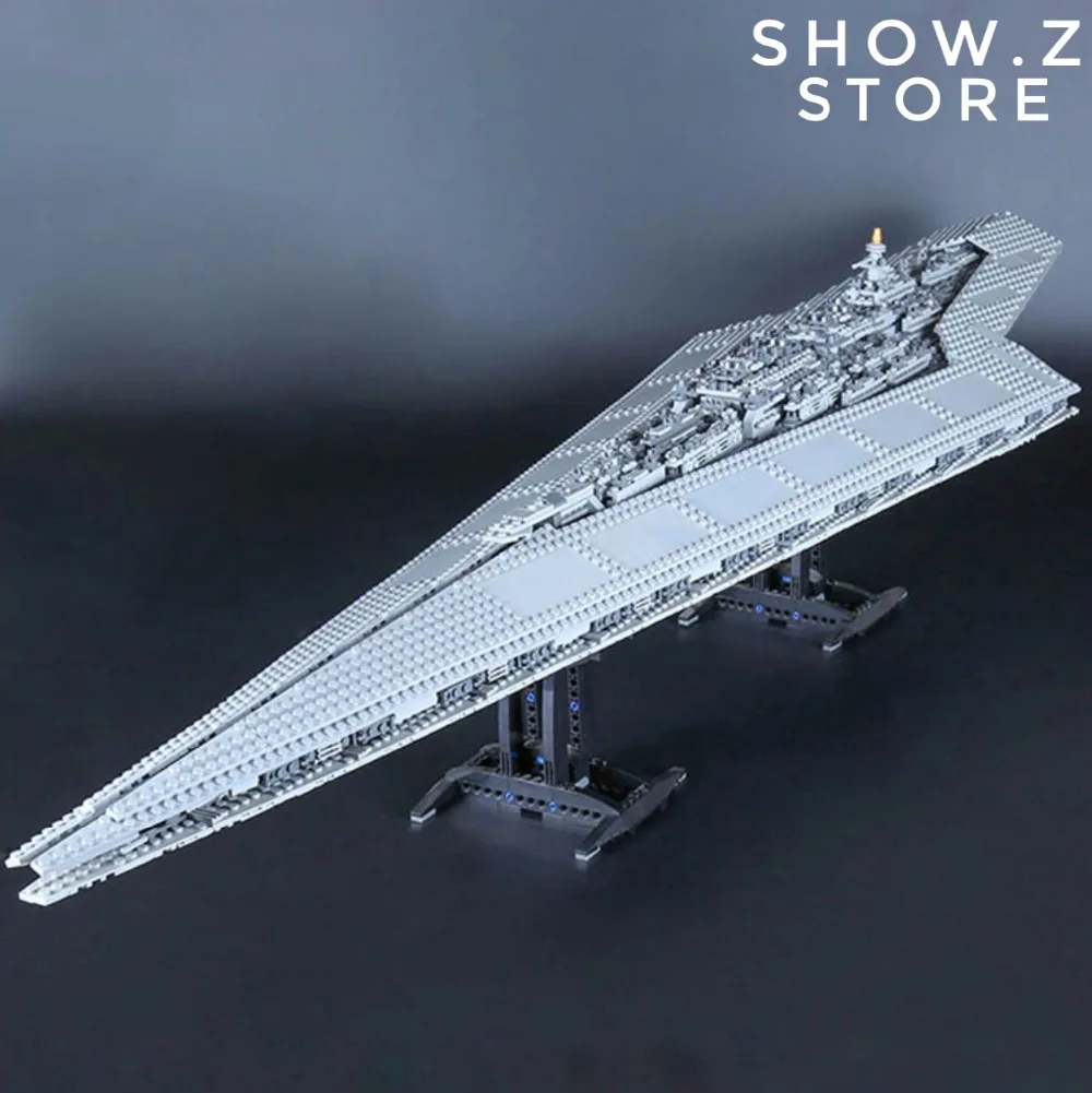 

[Show.Z Store] [No Box] Lepin 05028 Super Star Destroyer Executor 10221 3208Pcs Star Series Block Action Figure