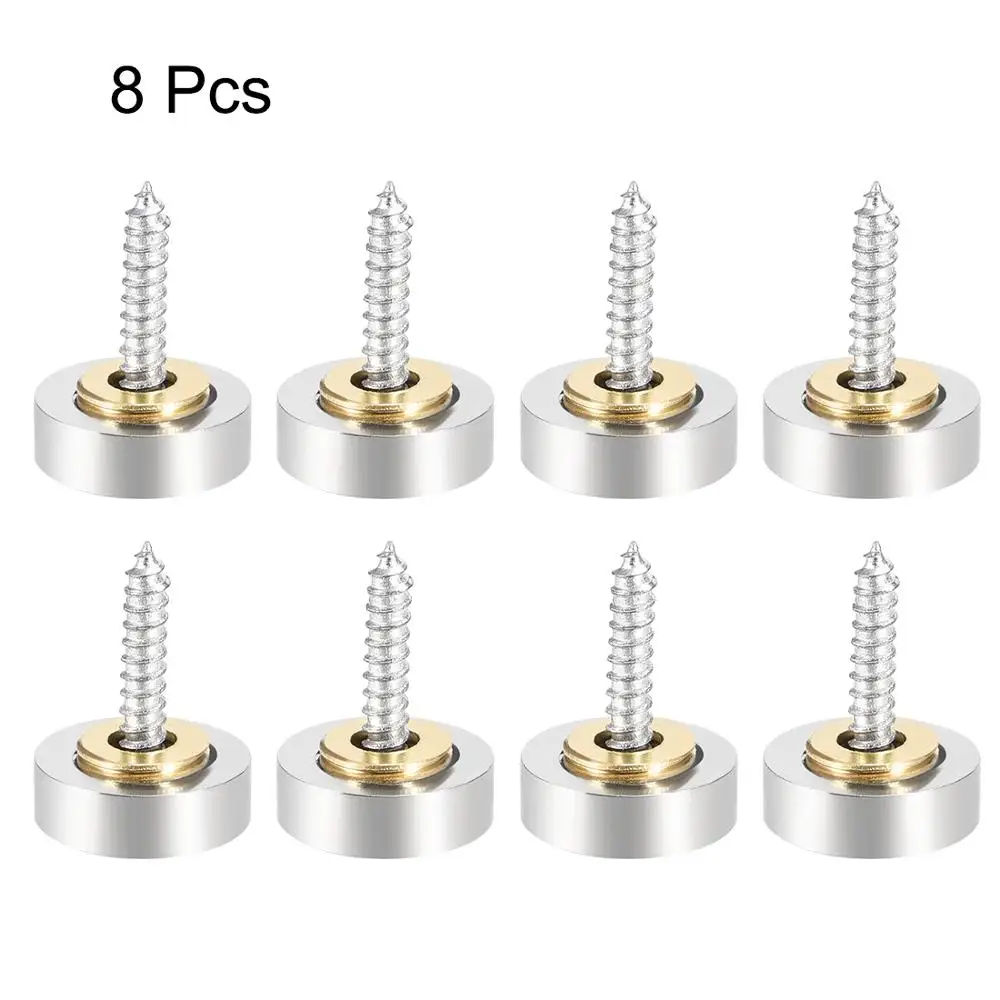 Glass Furniture Mirror Decorative Screw Cap Cover Nails Fittings