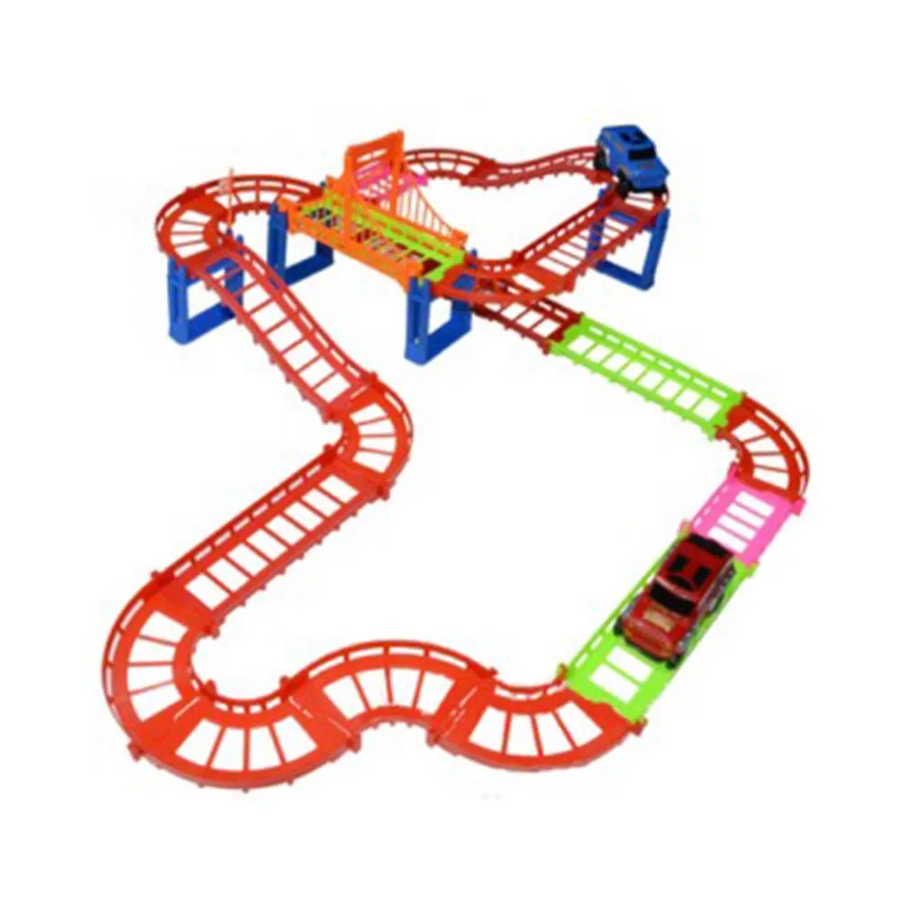 Rail Car Toy Big Multilayer Rail Kids Thomas Electric Train Track Toys