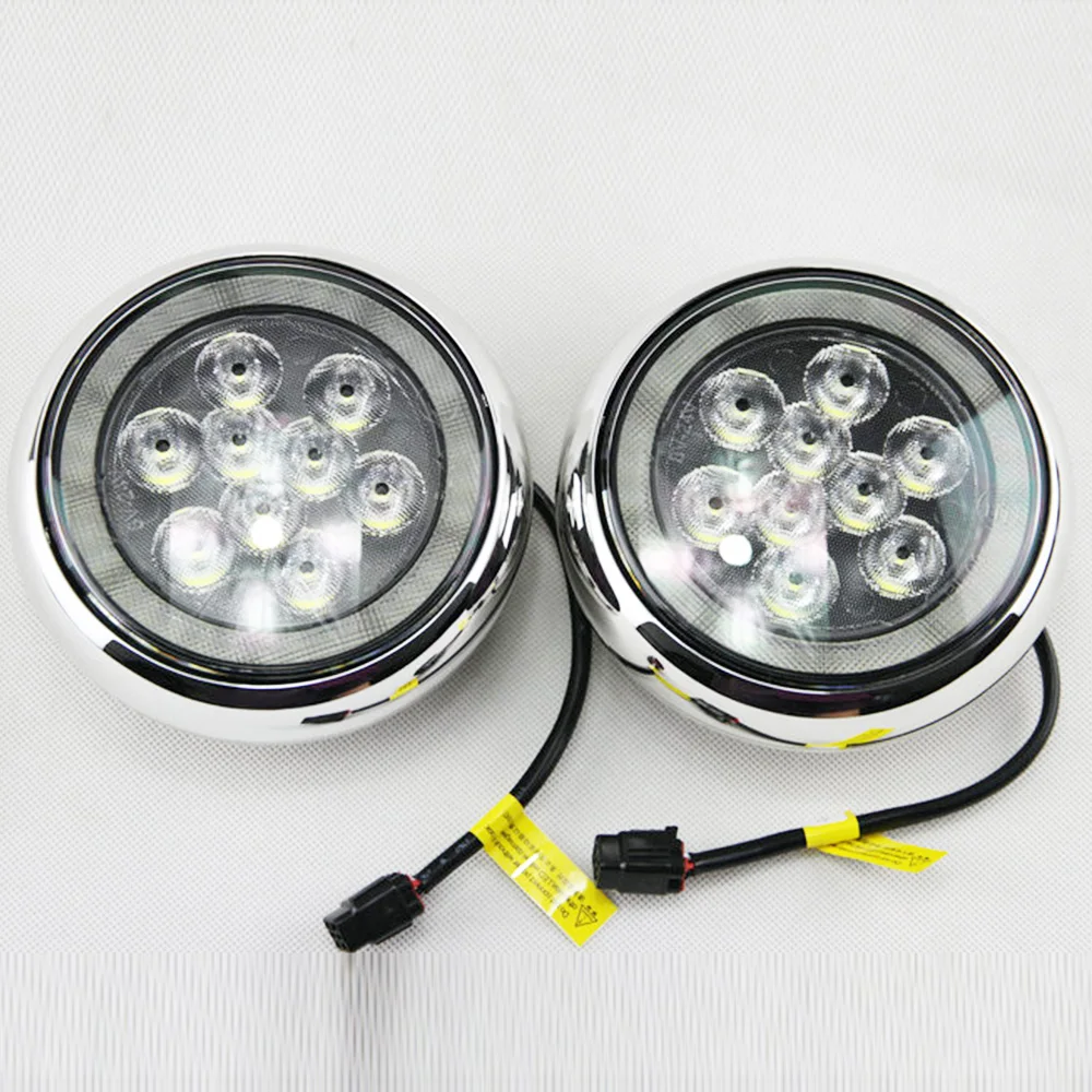 MINI Cooper R50 R52 R53 Cooper S Front Bumper Rally Spot Light Set L&R ...