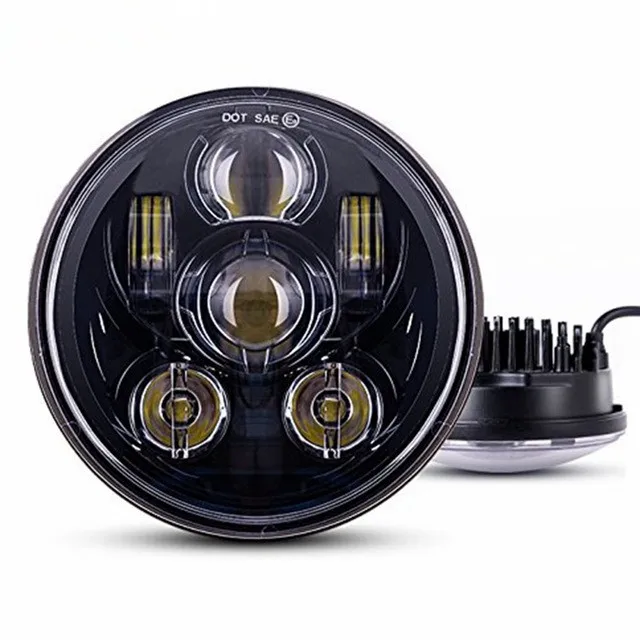  DOT 5.75 Inch Led Headlight for Harley Headlight DRL 5 3/4 Inch moto Led Headlight for Harley Dyna  - 1000005523413