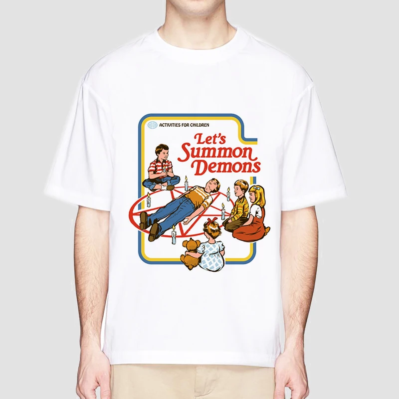 

devil tshirt t Shirt man Summer top fashion High Quality T-shirt white tshirt casual O-Neck print male men top tees MR3277