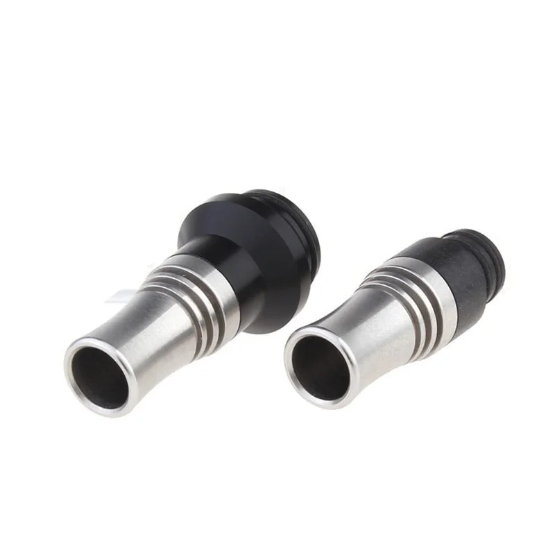Authentic YUHETEC POM + Stainless Steel Hybrid 510/810 Drip Tip With 9 Holes For Atomizer Authentic YUHETEC POM + Stainless Steel Hybrid 510/810 Drip Tip With 9 Holes For Atomizer