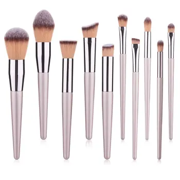

1pcs Luxury Champagne Makeup Brushes Set Foundation Powder Blush Eyeshadow Concealer Lip Eye MakeUp Brush Cosmetics Beauty Tools
