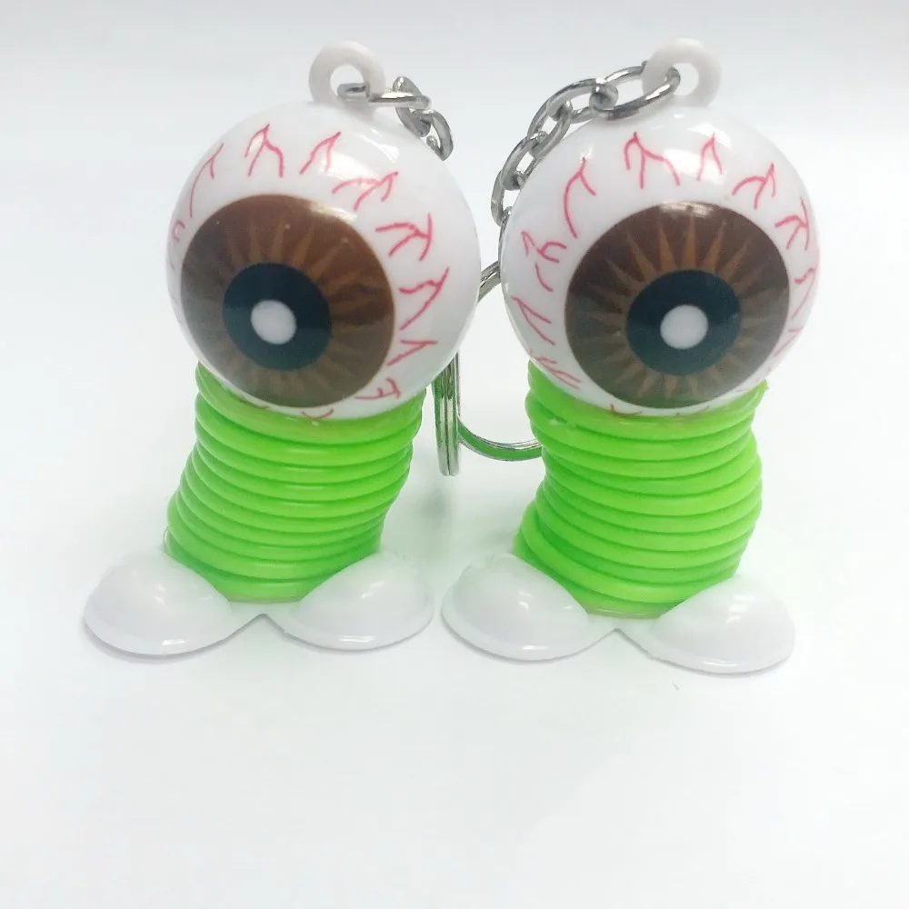 eye ball spring keychain -17.5g