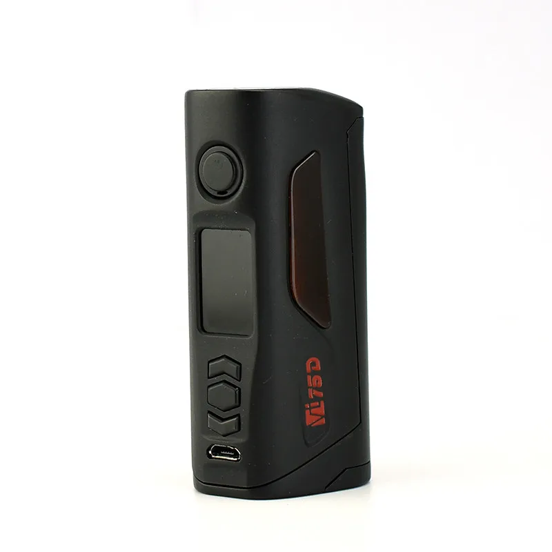 Original Hcigar VT75D Dual 18650 Battery Box Mods with 75W Output Electronic Cigarette Mod Adopts Evolv DNA 75C Chip drag mod Original Hcigar VT75D Dual 18650 Battery Box Mods with 75W Output Electronic Cigarette Mod Adopts Evolv DNA 75C Chip drag mod