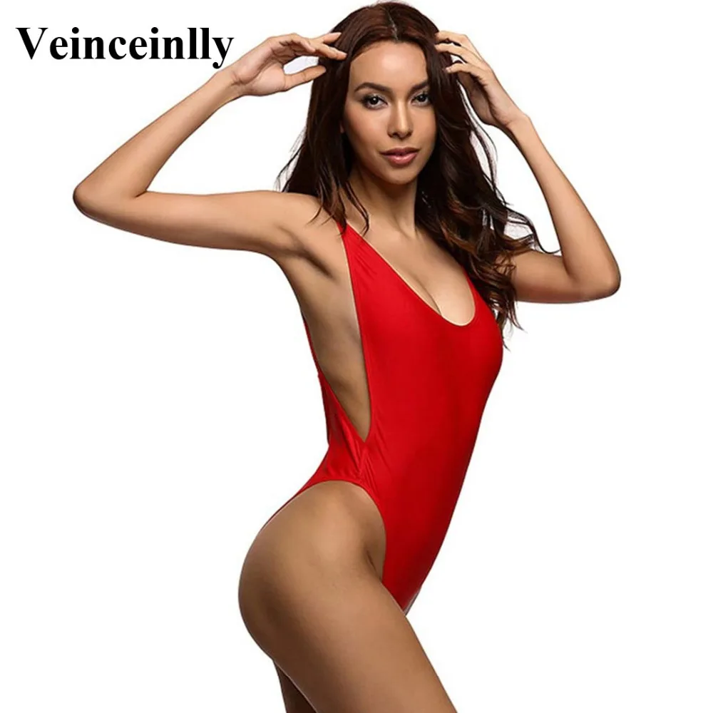 Красный сексуальный цельный купальник с глубоким вырезом на спине, женский купальник, женский купальный костюм, купальник с открытой спиной, монокини, Y113