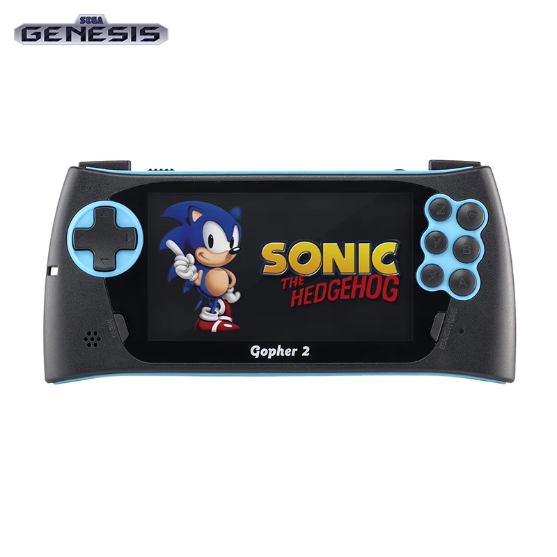 

SEGA Genesis Gopher 2 lcd 4,3 ", + 500 игр (синий)