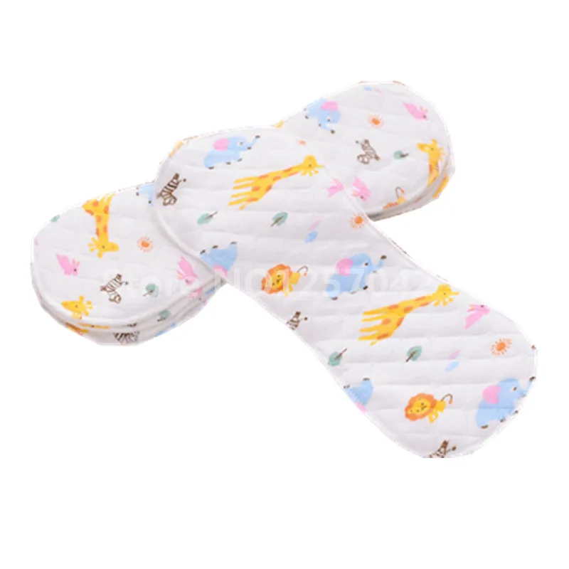 Print Cartoon 10Pcs Cotton Inserts For Baby Cloth Diaper Nappies Reusable Cloth Nappy Washable Inserts Liners For Diaper Pocket Print Cartoon 10Pcs Cotton Inserts For Baby Cloth Diaper Nappies Reusable Cloth Nappy Washable Inserts Liners For Diaper Pocket