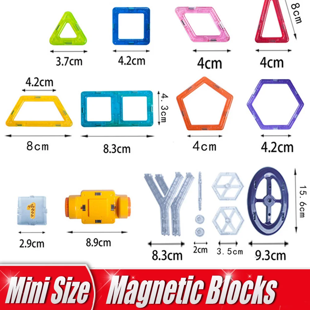1 шт. детский Магнитный конструктор|diy build|magnetic blocksbuilding blocks |
