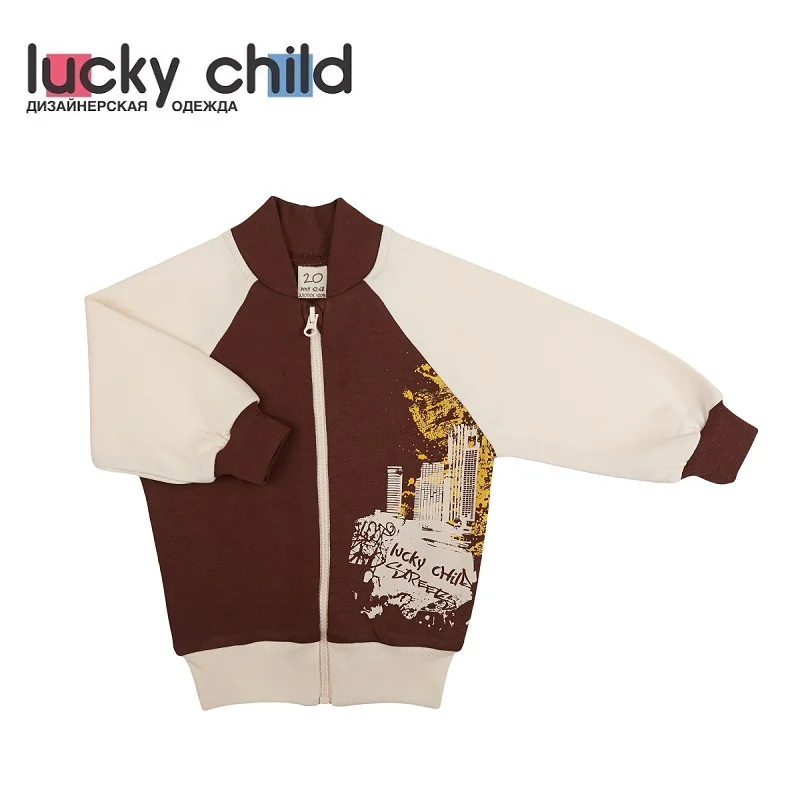 Кофточка Lucky Child для мальчиков и девочек 16-18(Улица) [сделано в России, от 2-х дней]