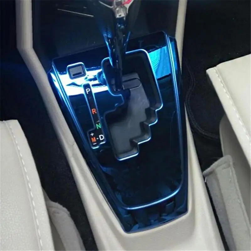 

Gear interior Excent chromium automobile automovil covers car styling parts protecter accessory accessories 17 FOR Toyota Yaris