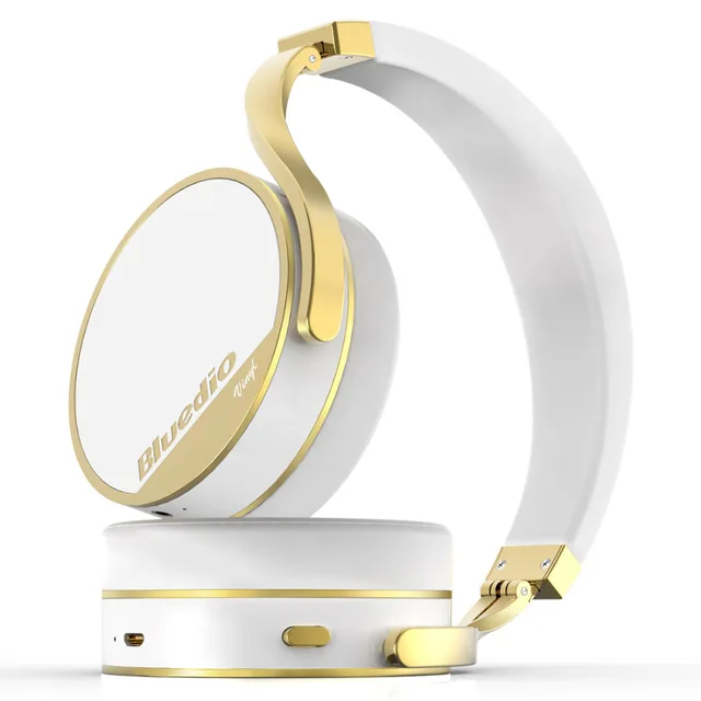 Беспроводные наушники Bluedio Vinyl Plus White