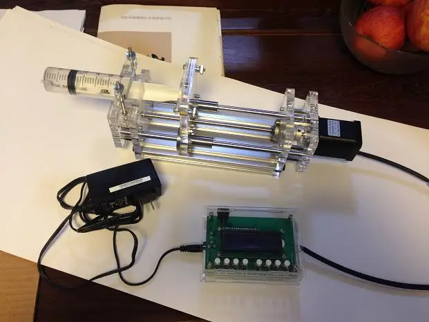 

Injection pump, syringe propeller, laboratory micropump, glue dispenser