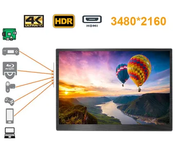 

17.3 inch 4K monitor iDeal for PS3 PS4 Xbox Macbook, laptop, tv box, mini pc all HDMI devices