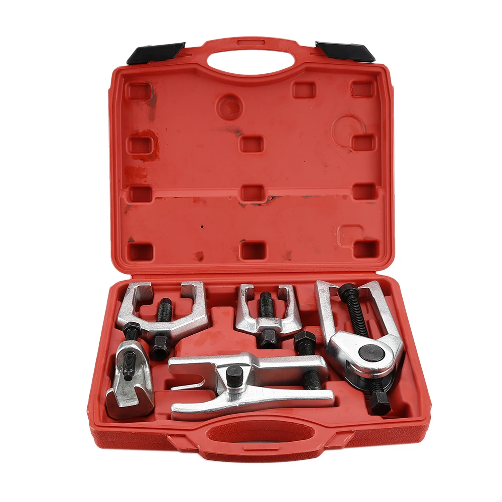 

6pcs/set Front End Service Tool Kit Heavy Duty Forged Alloy Steel Joint Separator Remover Inner Bearing Race Puller
