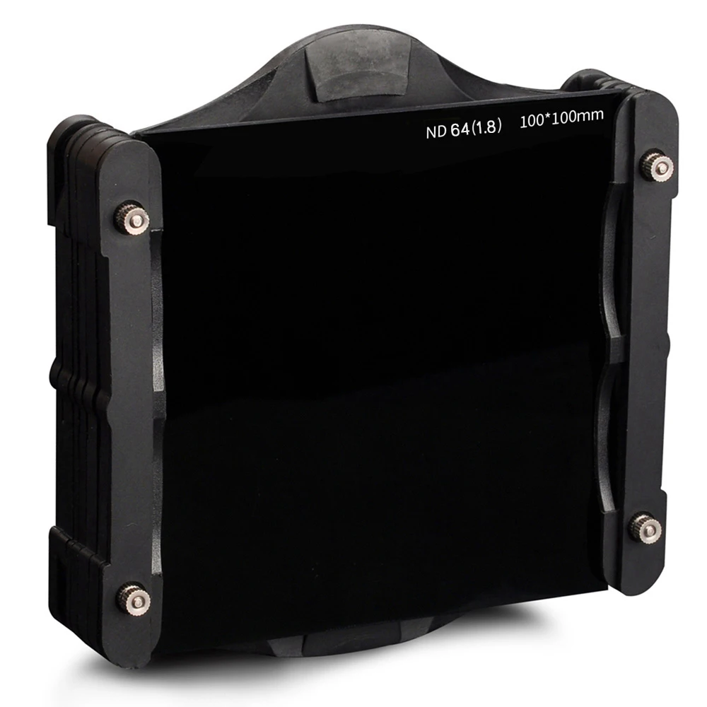 WalkingWay Optical Glass 100mm ND1000 10-stop ND filter 8-stop ND64 ND8 MultiCoated 100*100 Neutral Density Camera Square filter 5