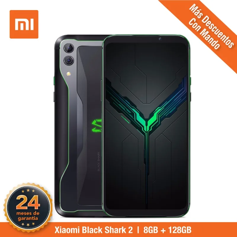

[Global Version for Spain] Xiaomi Black Shark 2 (Memoria interna de 128GB, RAM de 8GB, Camara dual de 48MP+12MP, Gaming Phone)