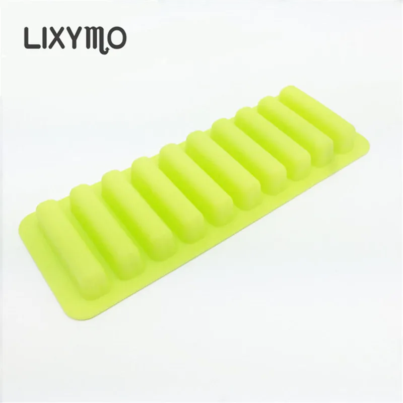 LIXYMO 10 ячеек лоток для льда формы в форме пальца формы для мороженого вечерние формы для кухни DIY коробка для мороженого