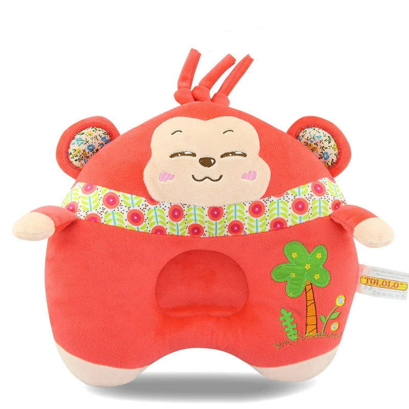 spesifikasi Bayi Mainan Mewah Head Protection Kartun Hewan 3D Boneka Mewah Nap Bantal Anak Balita Bantal Pelucia Babykamer Dekorasi