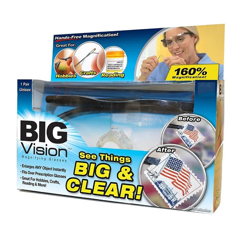 2016New-As-Seen-on-TV-New-Big-Vision-Magnifying-Eyewear-Glasses-See-160-More-Better